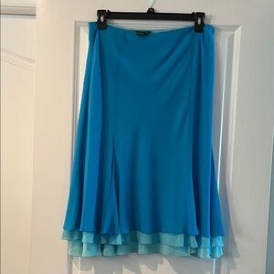 Ralph Lauren Vibrant Blue A-Line Skirt